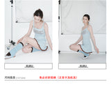 rirri Original Design Summer Stretch Knit Contrast Letter Jacquard Ballet-style Dress