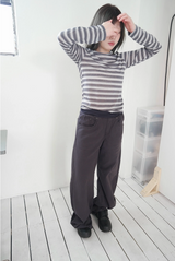 ストライプウエストパンツ (2c)