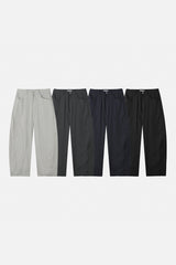Brit light curved wide pants