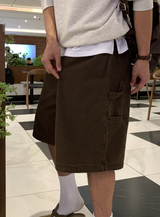 Hills Basic Carpenter Bermuda Banding Pants