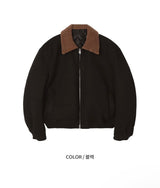 [F/W] ウールビーカームスタンジャケット(2color)
