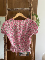 rosy blouse