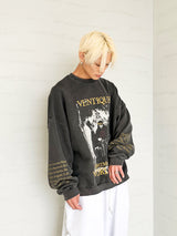 VENTIQUE ピグメントナイトメアスウェットシャツ 1colors
