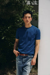 クールカーブハーフTシャツ(Aquablue)
