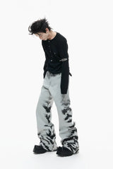 Washed Tie Dye Jeans