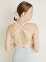 BIG LACE SCRUNCHIE - OLIVE
