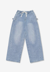 NR Side Snap Corduroy Denim Pants