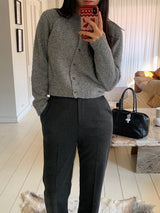 [MADE] [Wool Napping] Winter Warm Long Bootcut Slacks