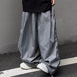エスニックテープナイロンパンツ
