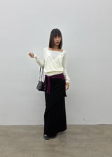 [MADE] Kriang V-neck Wrap Knit