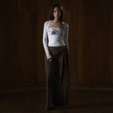 MIST TOP SET_WHITE