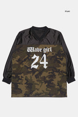 ハイファカモVネックオーバーTシャツ