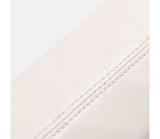 Geometric Pleated Quilted Chain Bag