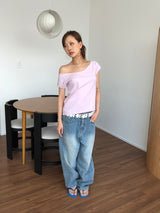 CUT OFF HALF TEE