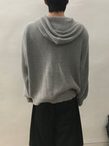 メリオクロップニットフードジップアップ 3C