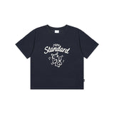 HAPPY CAT クールコットンクロップリンガー半袖 (SCTSTD-0267)
