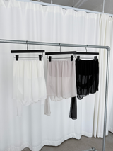 chiffon bandnig tube top (3color)