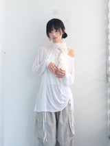 ライト テクスチャー シャーリング Tシャツ