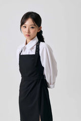 ODE BUCKLE MINI DRESS / BLACK