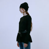 Flare Edge Top (BLACK)