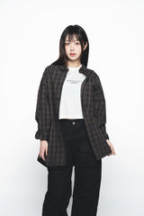 25SS フロントポケットワイドカーゴパンツ ブラック