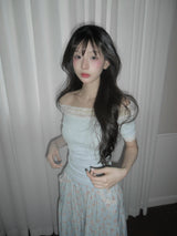 [MADE] Blair Lace Off-Shoulder Top