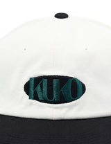 KUKO Oval Logo 6Panel Cap_White Black