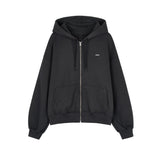Daily Basic Zip-Up Hoodie