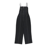 Back open stitch salopette