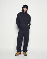 25FW ダブルラインフーディー ブラック