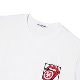 DCxRS ストーンズメイトレギュラーTシャツ ホワイト