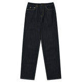 KIRSH PLAIN COOL STRAIGHT FIT DENIM PANTS - INDIGO BLUE 