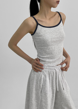 [MADE] Ballbell Color Combination Ringer Sleeveless