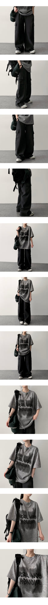 Porridge cargo banding pants
