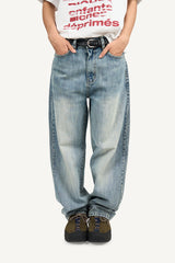 Blue Ocean Straight Denim Pants