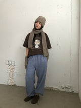 Jacquard Winter Jogger Pants (2color)