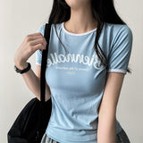 エニースパンカラーリングショートスリーブTシャツ