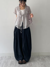 Kelly Layered Short Sleeve Blouse