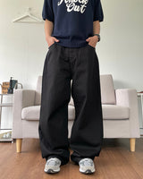 Basic Cotton Wide Pants 4C
