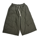 ripstop diagonal cargo shorts
