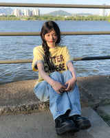 タイトルレタリング半袖Tシャツ