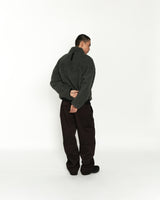 Sherpa Half-zip, teal