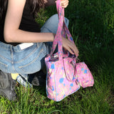 back to pink バッグ+ポーチセット