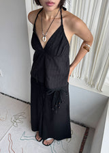 HALTER BLOUSE TOP