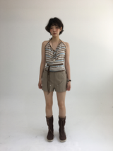 If Strap Halterneck Sleeveless (2color)