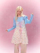 Best Day Ever Sheer Overlay Dress