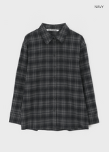 [MADE] Artini Loose Fit Check Shirt