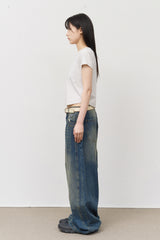 (W) Milk Basic Top