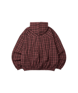 MST. Check Hood Shirt _ Solid Pink
