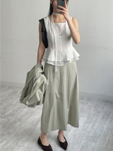 Elliott Nylon Long Skirt
